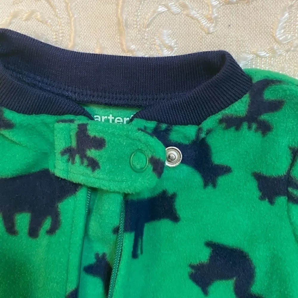 🎉Carter’s  baby boy zippered jumpsuits bodysuit